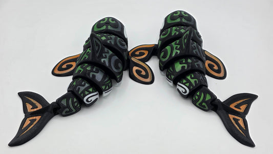 Tattooed Orca – A Splash of Ocean Attitude!